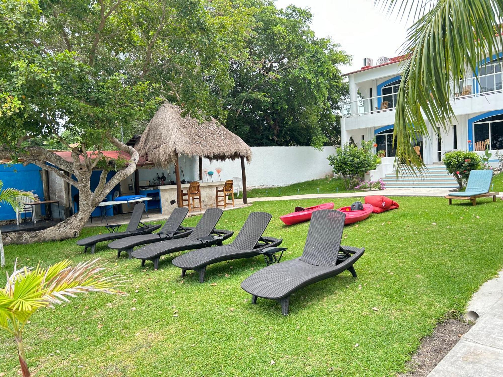 Appartamento Departamentos Blue Bacalar Esterno foto