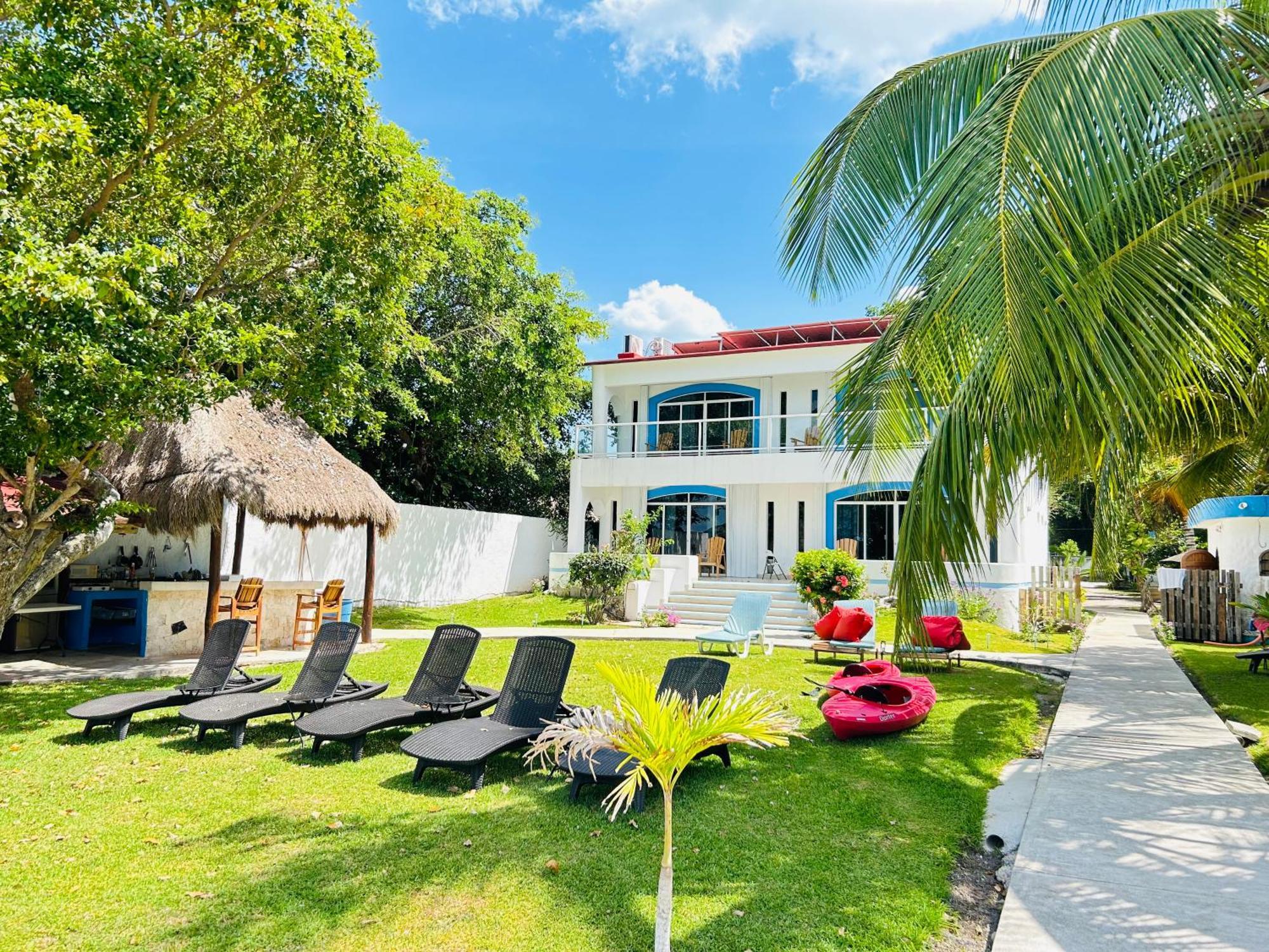 Appartamento Departamentos Blue Bacalar Esterno foto